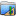 Aqua Smooth Folder Applications Icon 16x16 png